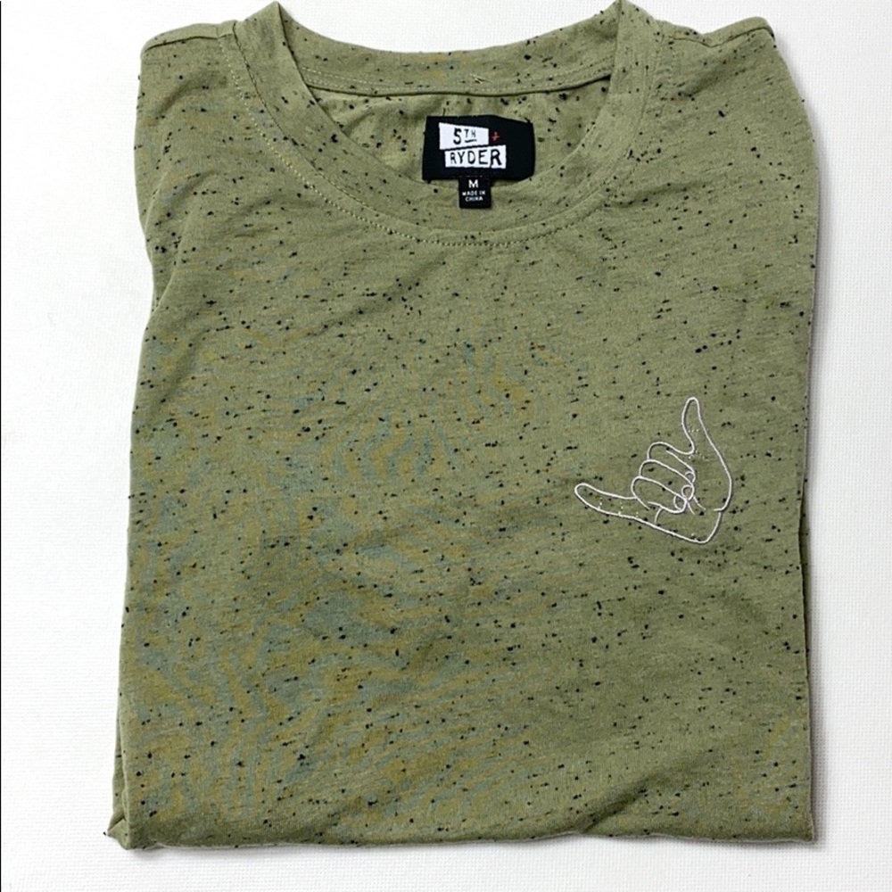 5th & Ryder green boys hang loose tee NWT